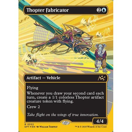 Thopter Fabricator - First Place Foil