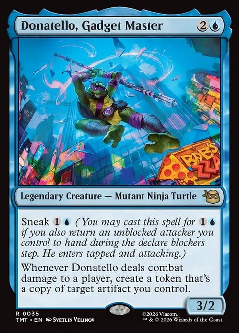 Donatello, Gadget Master - Foil