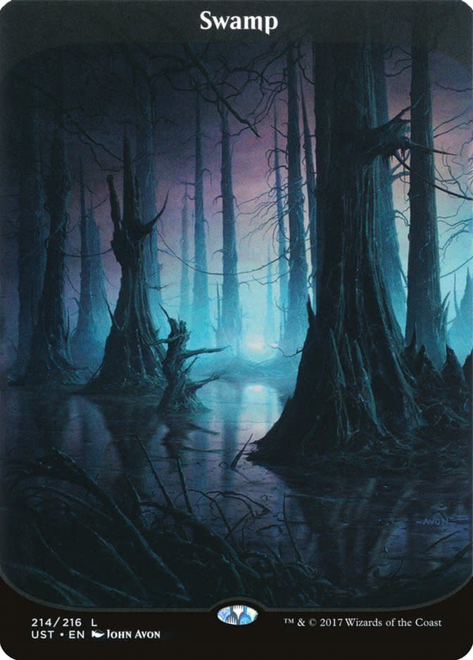 Swamp (214) - Full Art