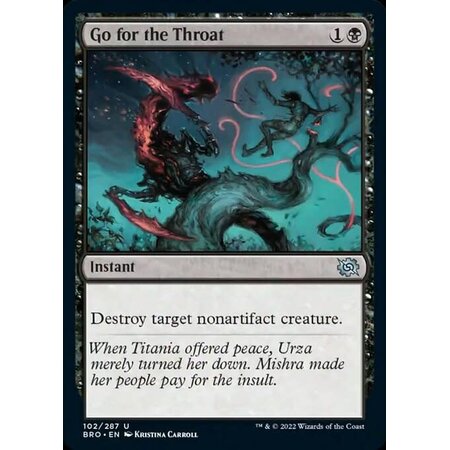 Go for the Throat - Foil