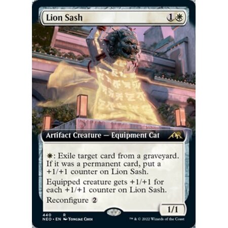 Lion Sash - Foil