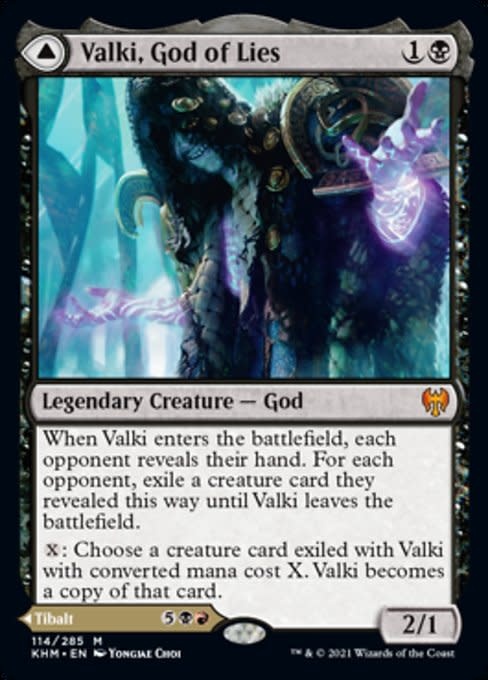 Valki, God of Lies // Tibalt, Cosmic Imposter