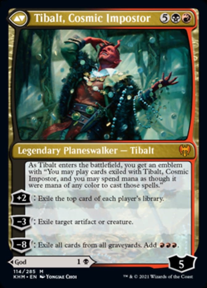 Valki, God of Lies // Tibalt, Cosmic Imposter