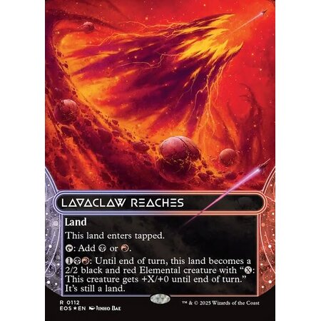 Lavaclaw Reaches - Galaxy Foil