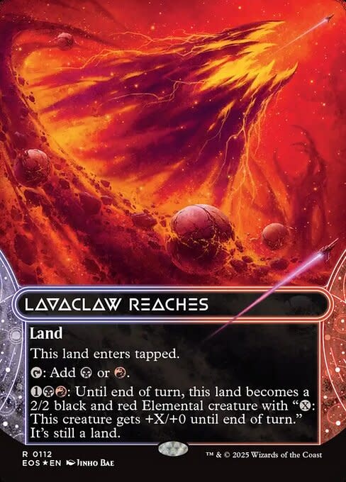 Lavaclaw Reaches - Galaxy Foil