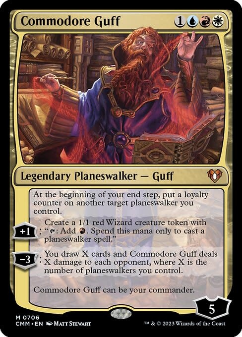 Commodore Guff - Foil