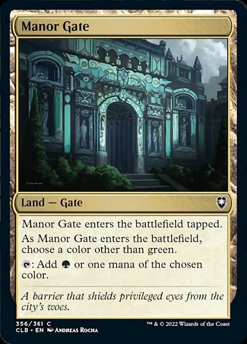 Manor Gate - Foil