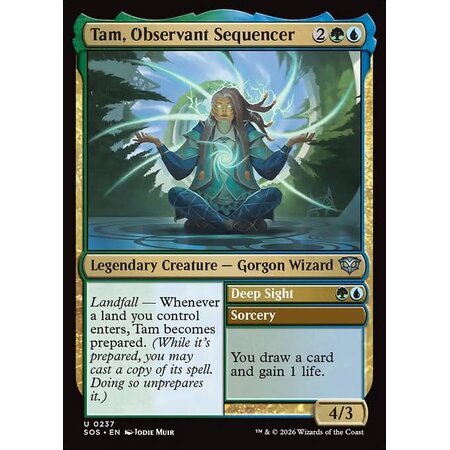 Tam, Observant Sequencer
