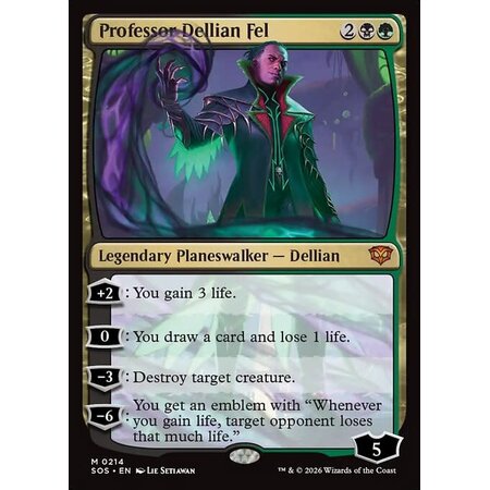 Professor Dellian Fel - Foil