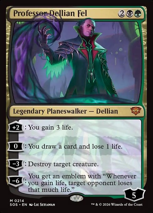 Professor Dellian Fel - Foil