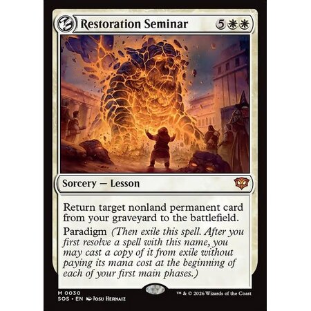 Restoration Seminar - Foil