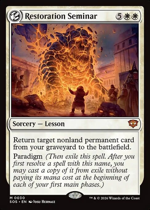 Restoration Seminar - Foil