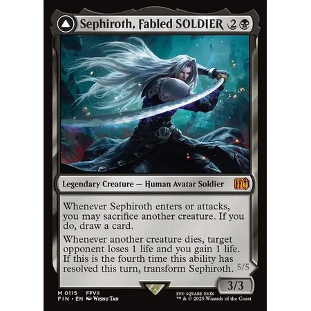 Sephiroth, Fabled SOLDIER