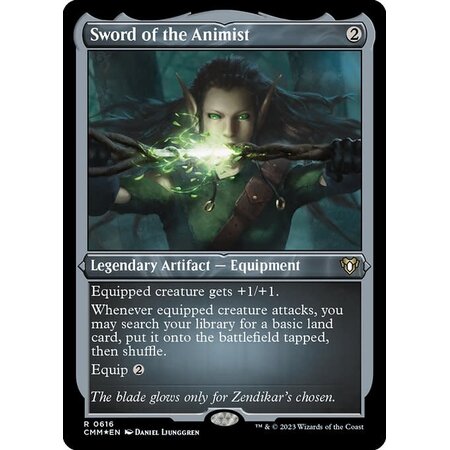 Sword of the Animist - Foil-Etched