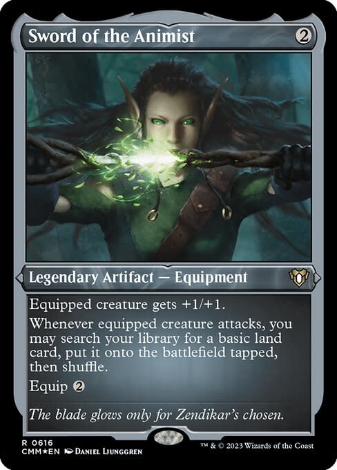 Sword of the Animist - Foil-Etched