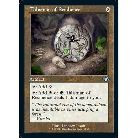 Talisman of Resilience - Foil-Etched