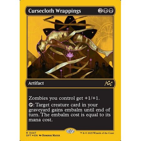 Cursecloth Wrappings - First Place Foil
