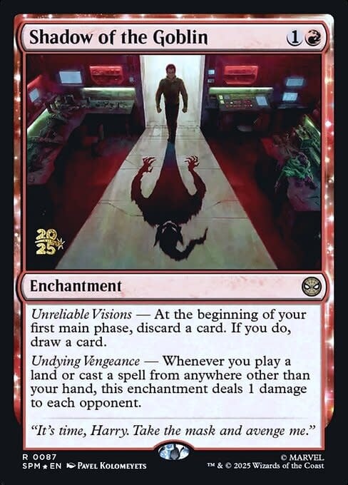 Shadow of the Goblin - Foil - Prerelease Promo