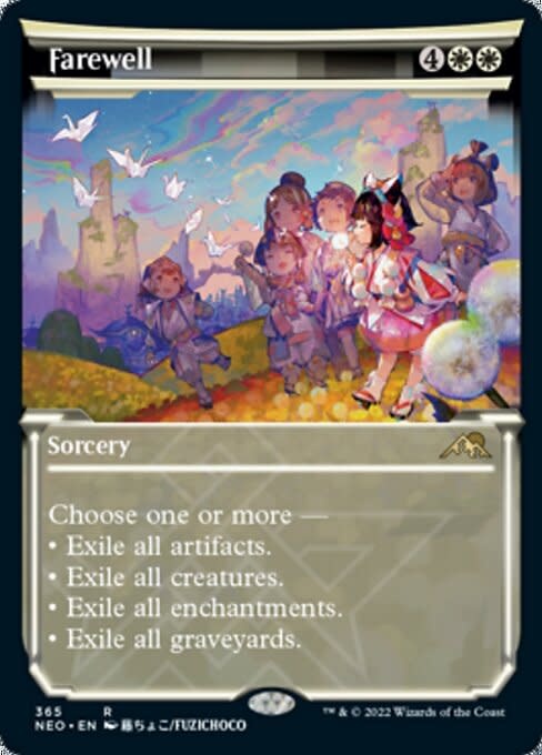 Farewell - Foil Etched