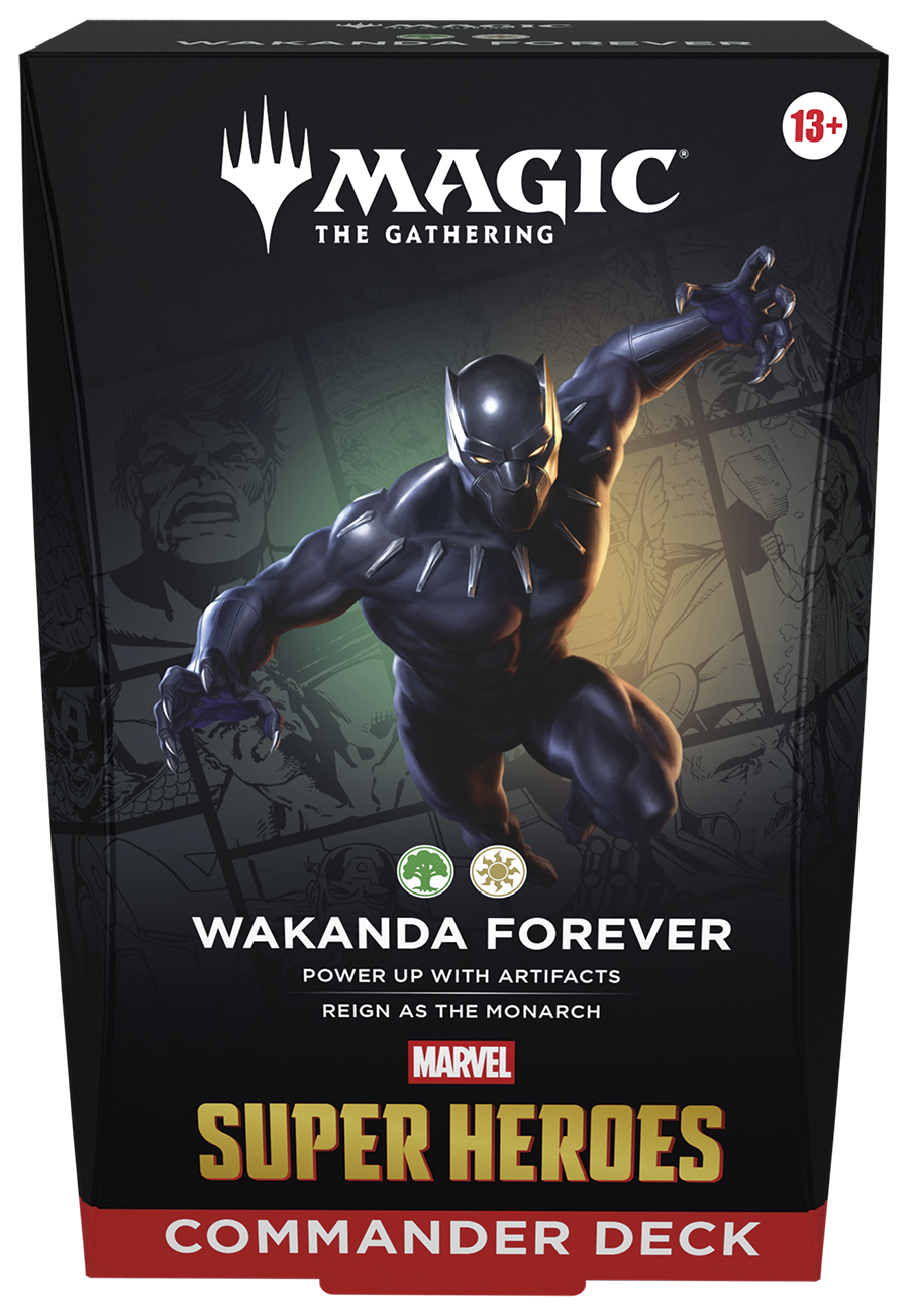 PREORDER - MTG - Marvel Super Heroes - Commander - Wakanda Forever