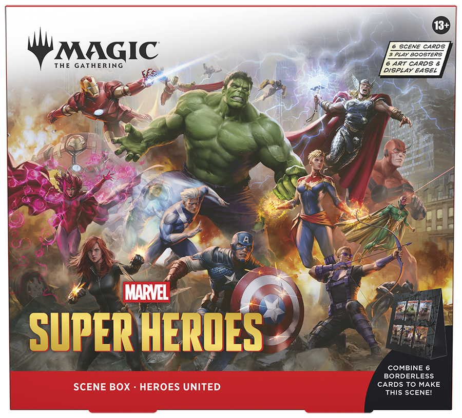 PREORDER - MTG - Marvel Super Heroes - Scene Box - Heroes United