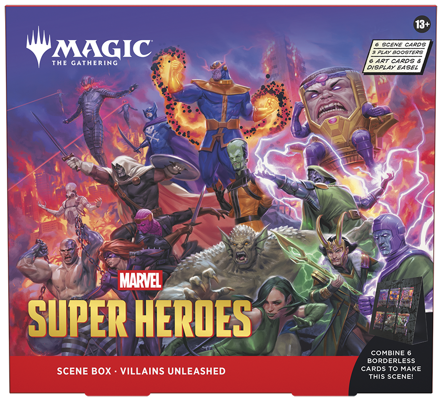 PREORDER - MTG - Marvel Super Heroes - Scene Box - Villains Unleashed