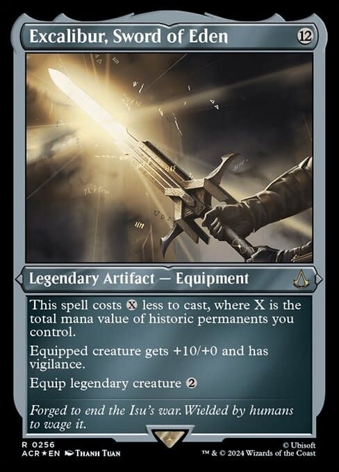 Excalibur, Sword of Eden - Foil-Etched