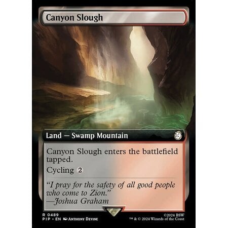 Canyon Slough - Foil
