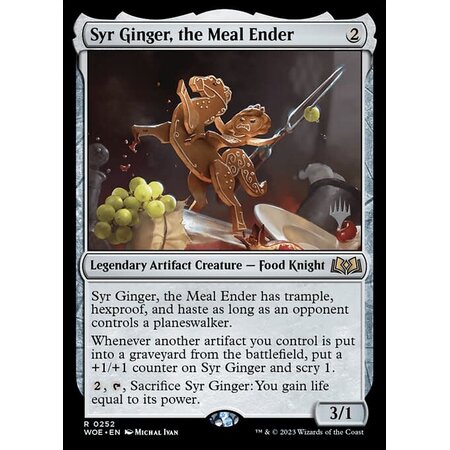 Syr Ginger, the Meal Ender - Promo Pack
