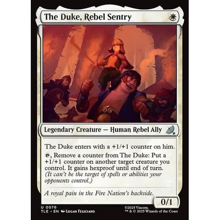 The Duke, Rebel Sentry - Foil