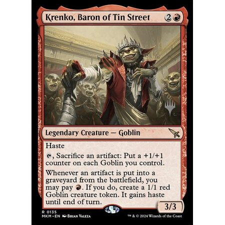 Krenko, Baron of Tin Street - Promo Pack
