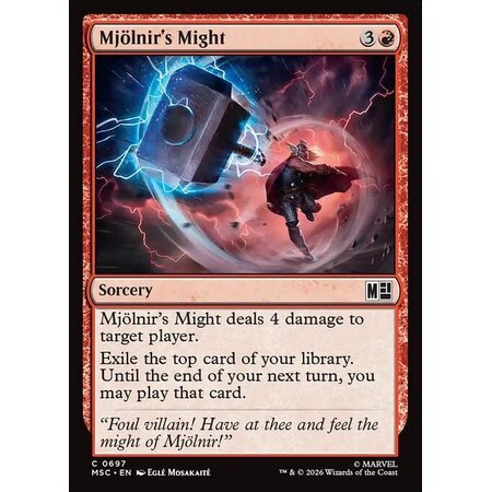 Mjolnir's Might - Foil