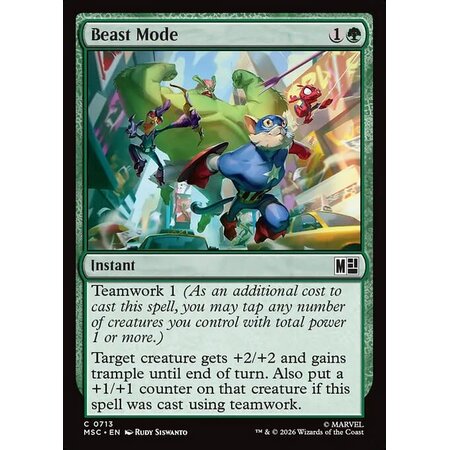 Beast Mode - Foil