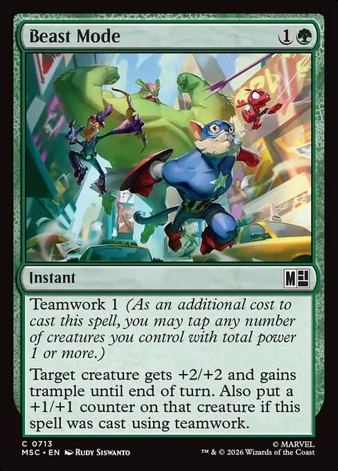 Beast Mode - Foil