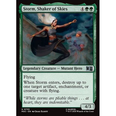 Storm, Shaker of the Skies - Foil