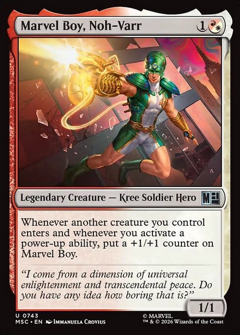 Marvel Boy, Noh-Varr - Foil