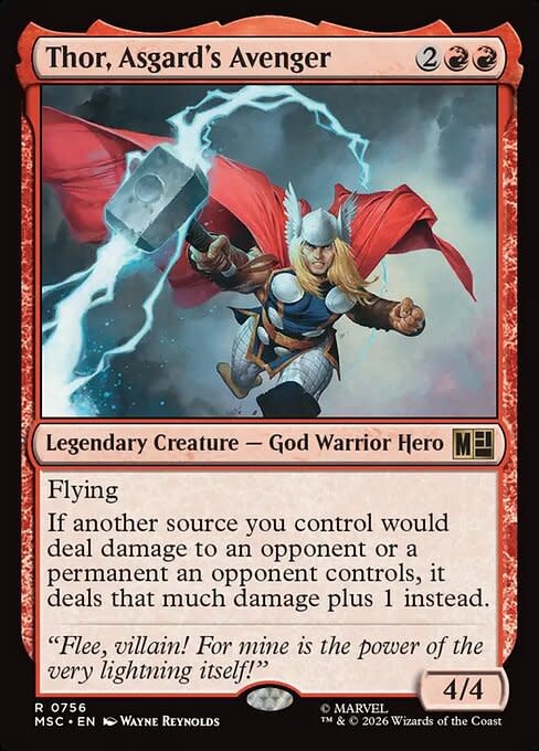 Thor, Asgard's Avenger - Foil