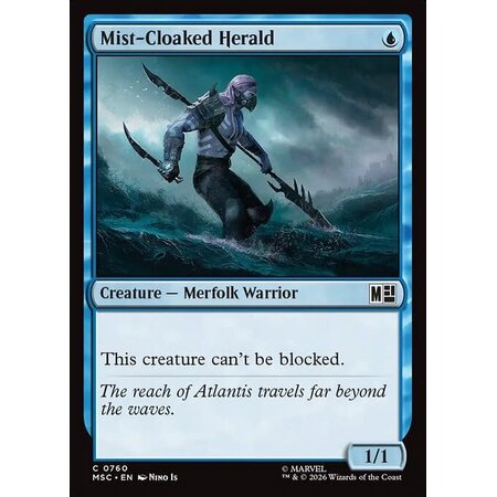 Mist-Cloaked Herald - Foil