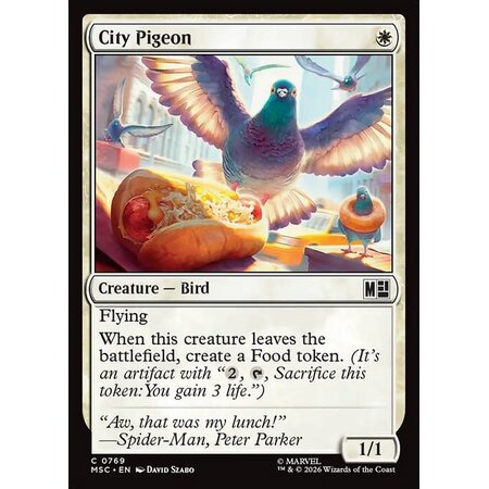 City Pigeon - Foil