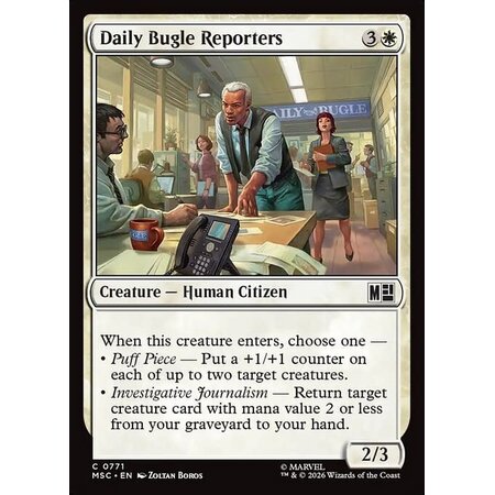 Daily Bugle Reporters - Foil