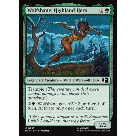 Wolfsbane, Highland Hero - Foil