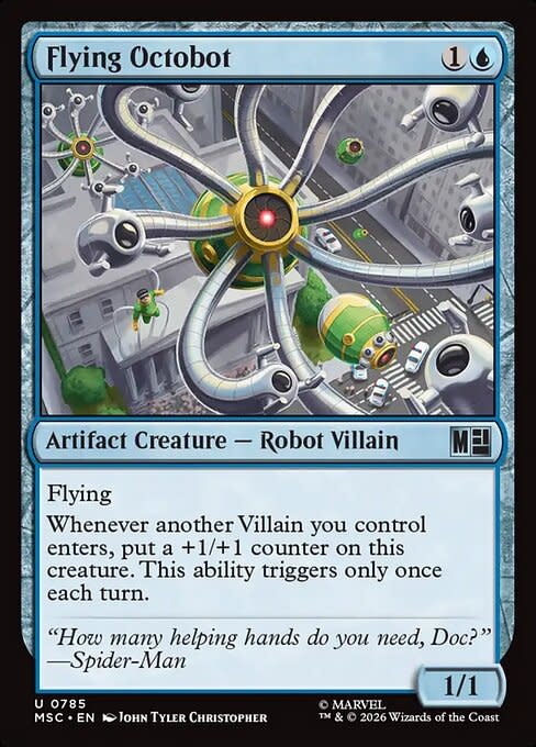 Flying Octobot - Foil