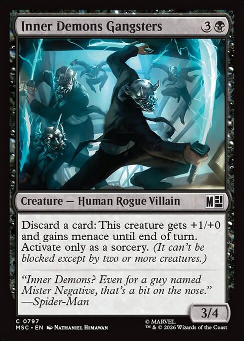 Inner Demons Gangsters - Foil