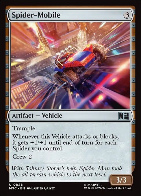 Spider-Mobile - Foil