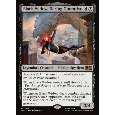 Black Widow, Daring Operative - Foil