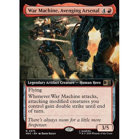 War Machine, Avenging Arsenal