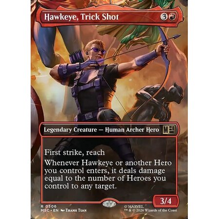 Hawkeye, Trick Shot