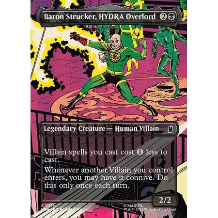Baron Strucker, HYDRA Overlord - Foil