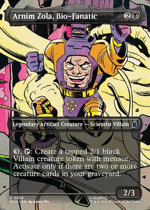 Arnim Zola, Bio-Fanatic - Foil