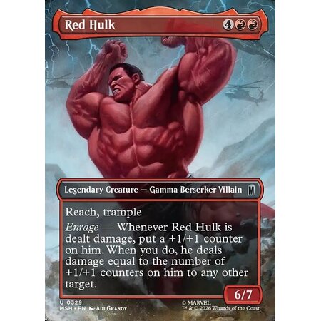 Red Hulk - Foil